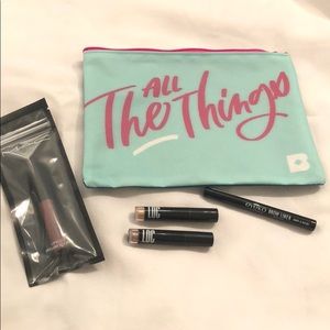 Small Makeup Bag with Makeup